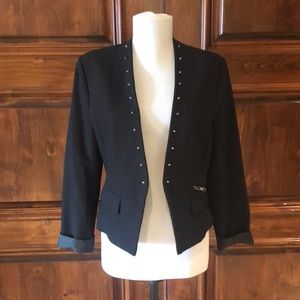 Cropped Black Blazer